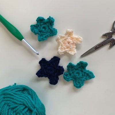 simple crochet star pattern