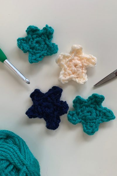 simple crochet star pattern