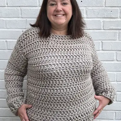crochet chunky sweater