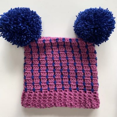Easy Square Crochet Hat – Free Pattern