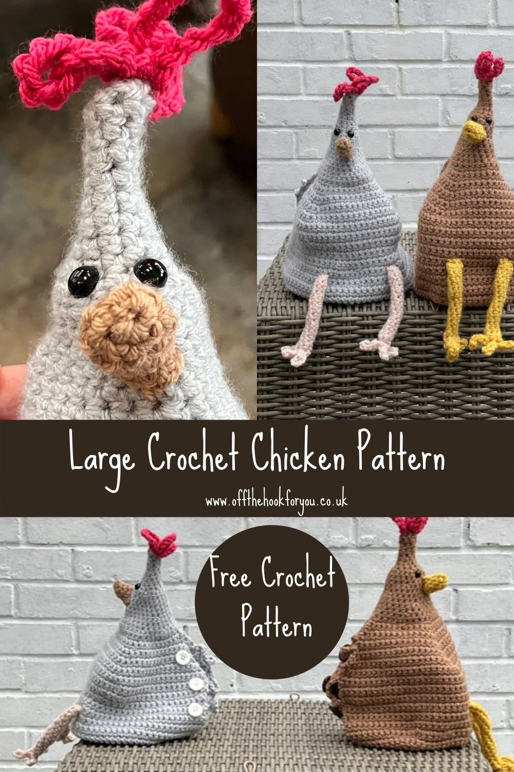 chicken crochet pattern
