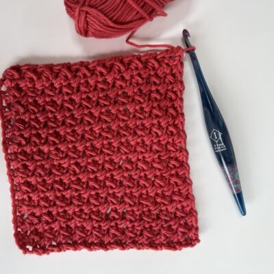 How to Crochet Mini Bean Stitch