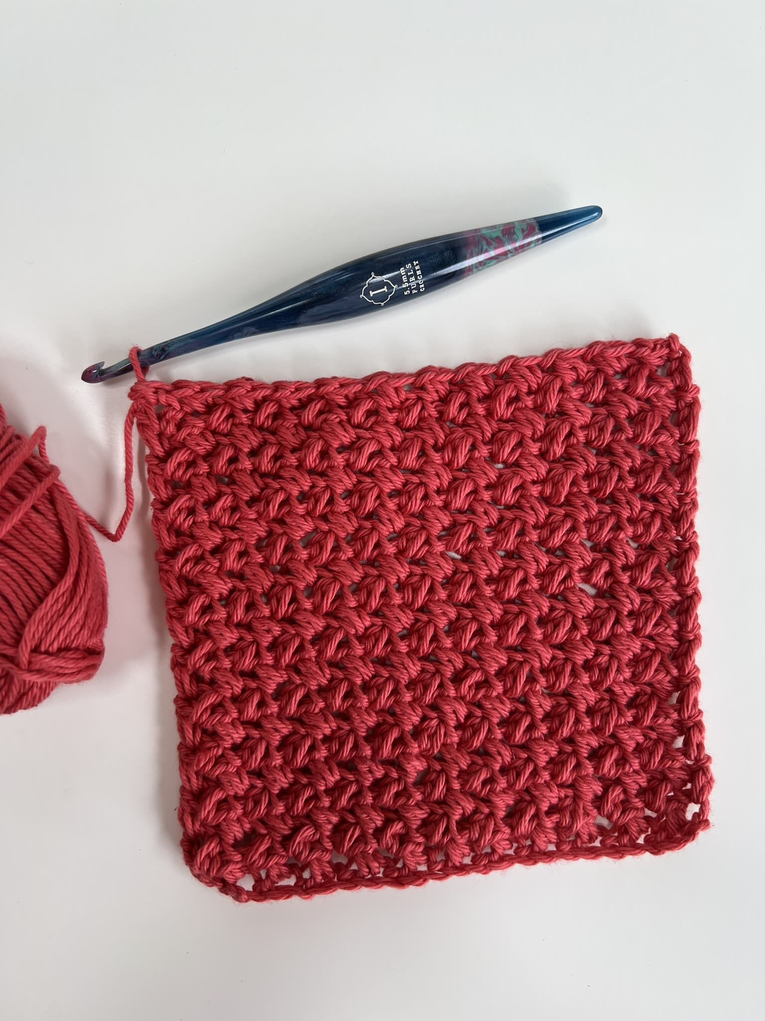 How to Crochet Mini Bean Stitch - off the hook for you