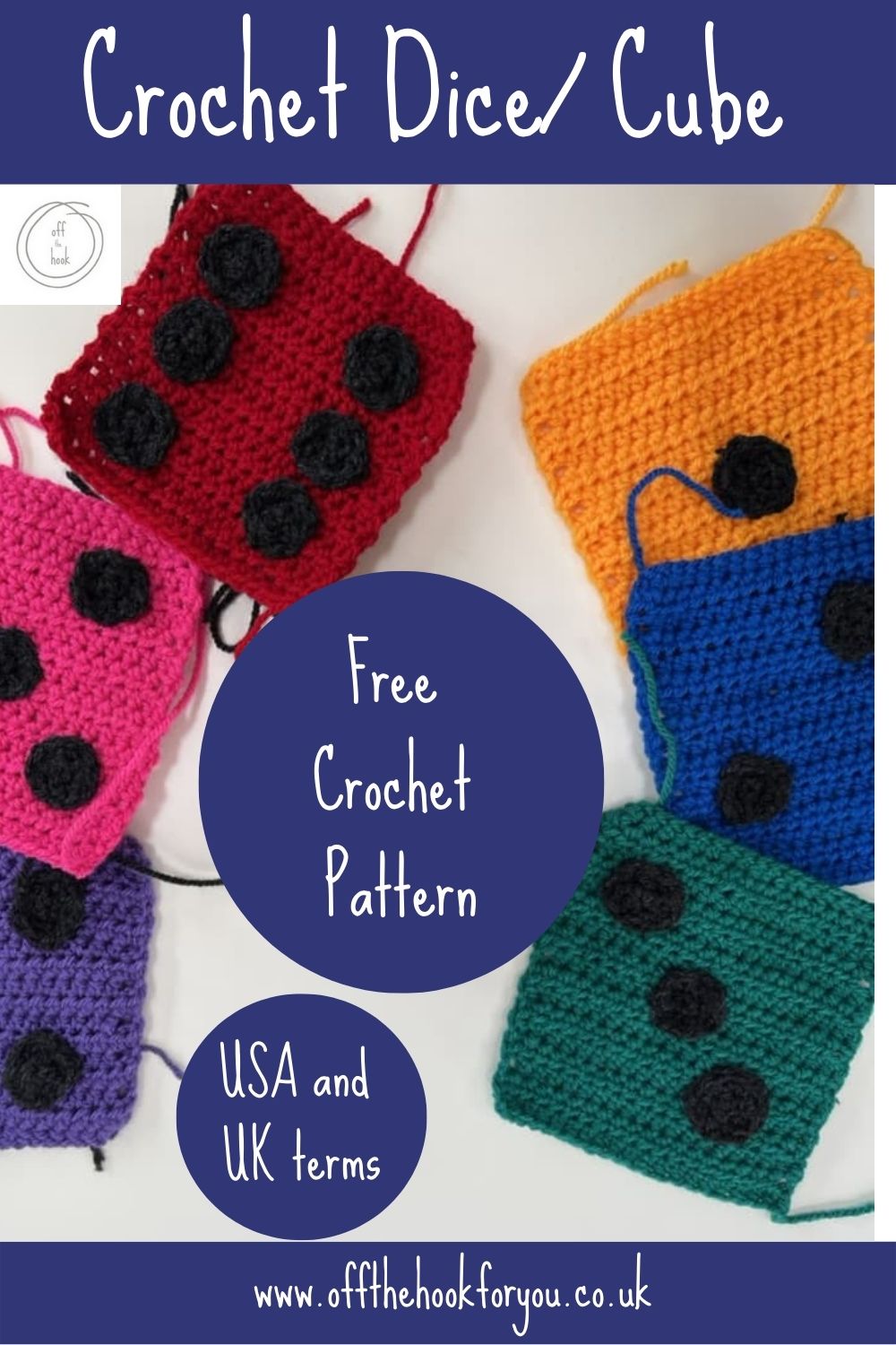crochet dice pattern free