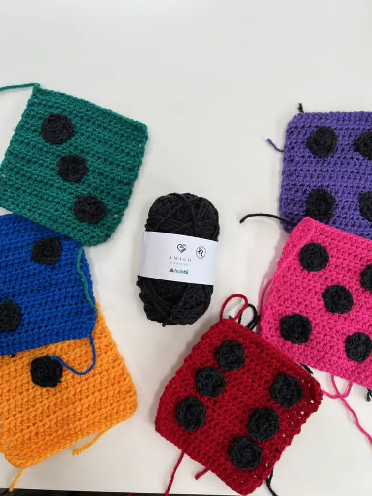 crochet dice pattern