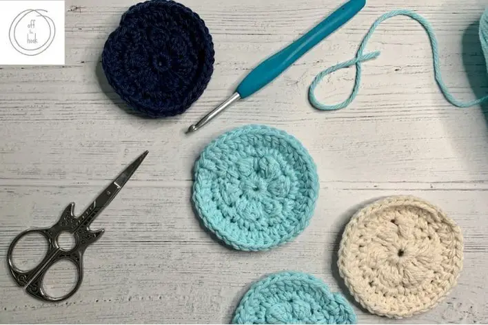 crochet face scrubbies