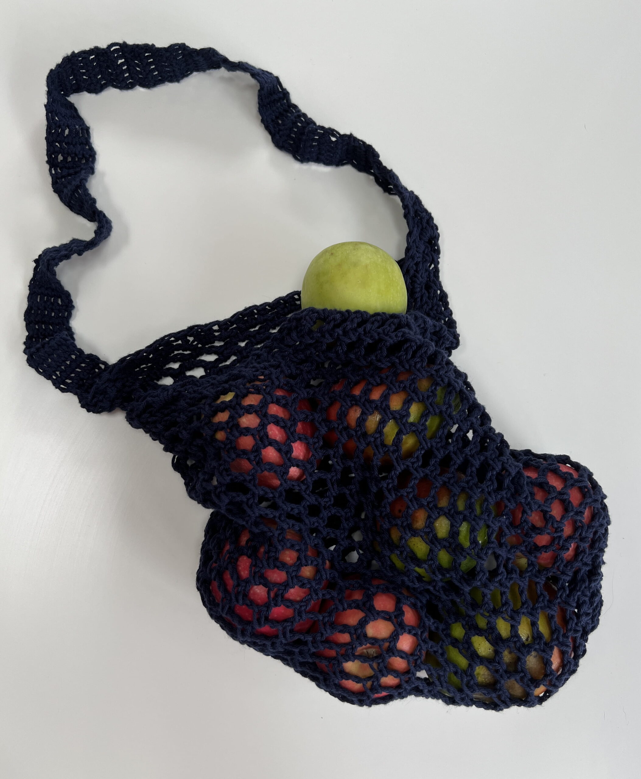 How to Crochet Simple Bag Handles That Don't Stretch Out 