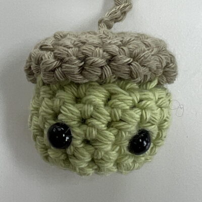 Easy Crochet Acorn – Free pattern