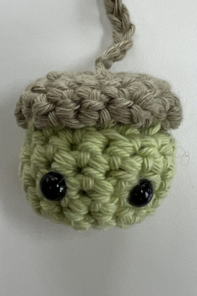 crochet acorn easy pattern