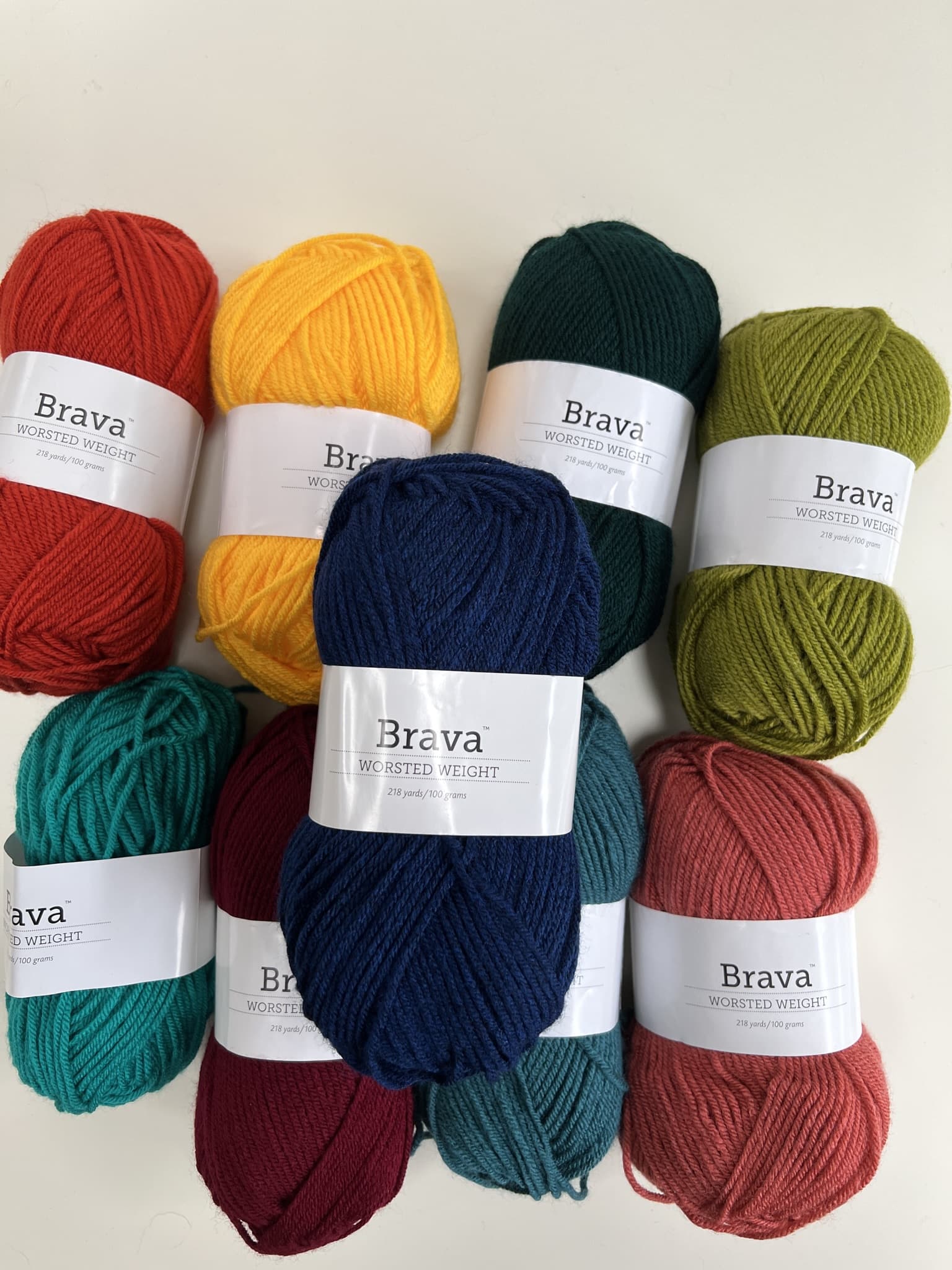 brava worsted yarn