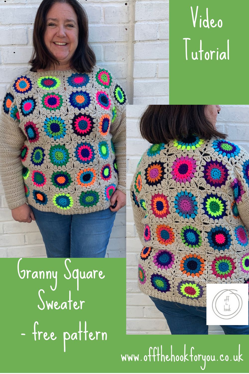 granny square sweater