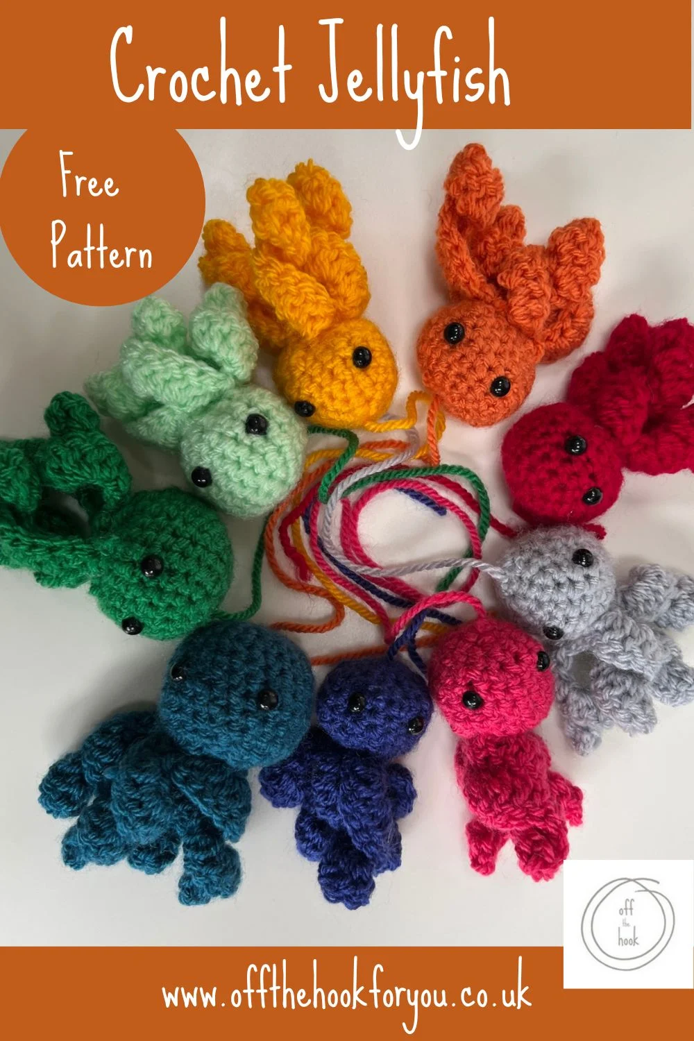 crochet jellyfish pattern