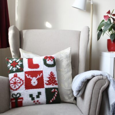 Christmas Crochet Tapestry Squares