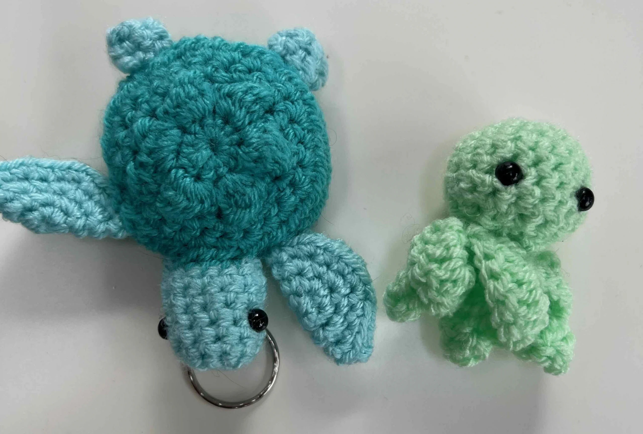 crochet jellyfish and crochet turtle pattern