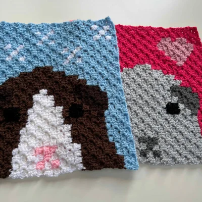 crochet guinea pigs