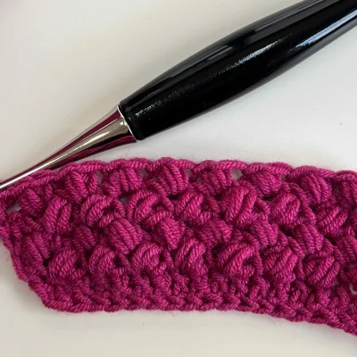 How to crochet the bean stitch