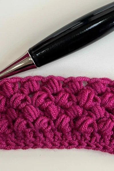 How to crochet the bean stitch