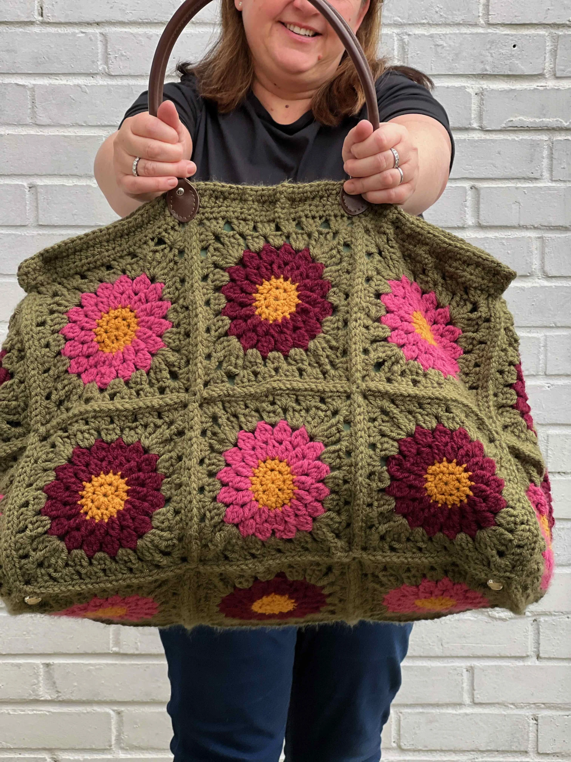 Tracy Patricia Crochet Pattern Weekender Bag