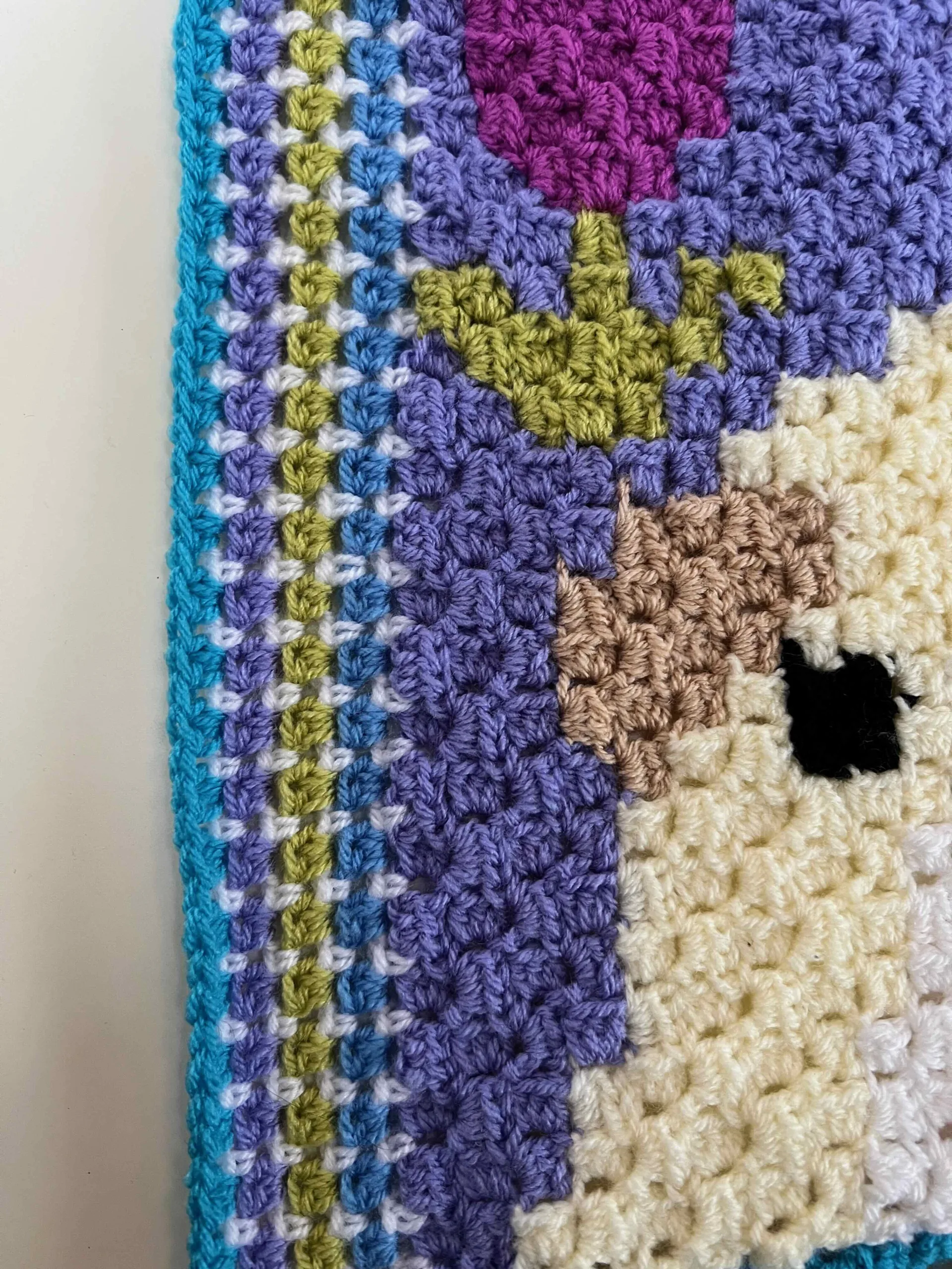 block stitch border C2C