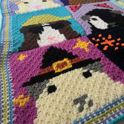 How to join a C2C blanket together