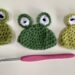 Big knit crochet pattern frog
